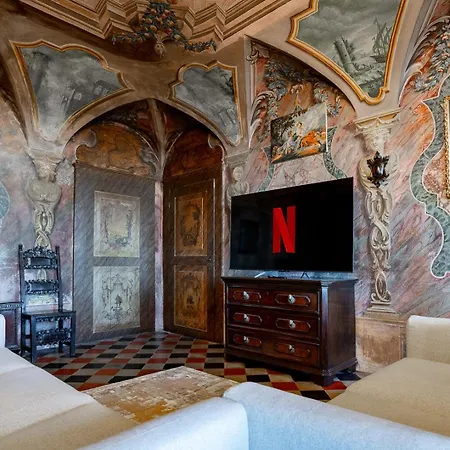 Historical Dwelling In Palazzo Terzi Villa Bergame